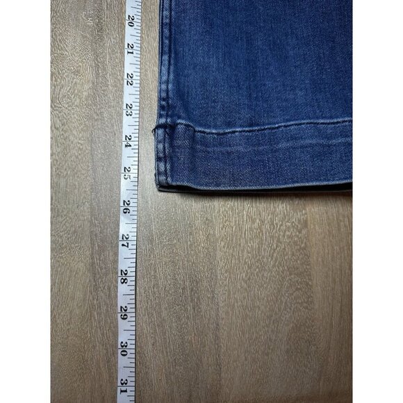 Maeve The Colette Cropped High-rise Wide-leg Jeans Size 32 Anthropologie - Picture 7 of 7